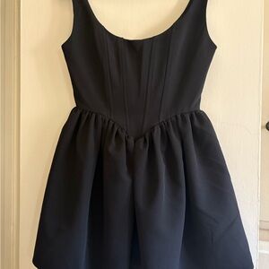 Elegant Black Mini Dress